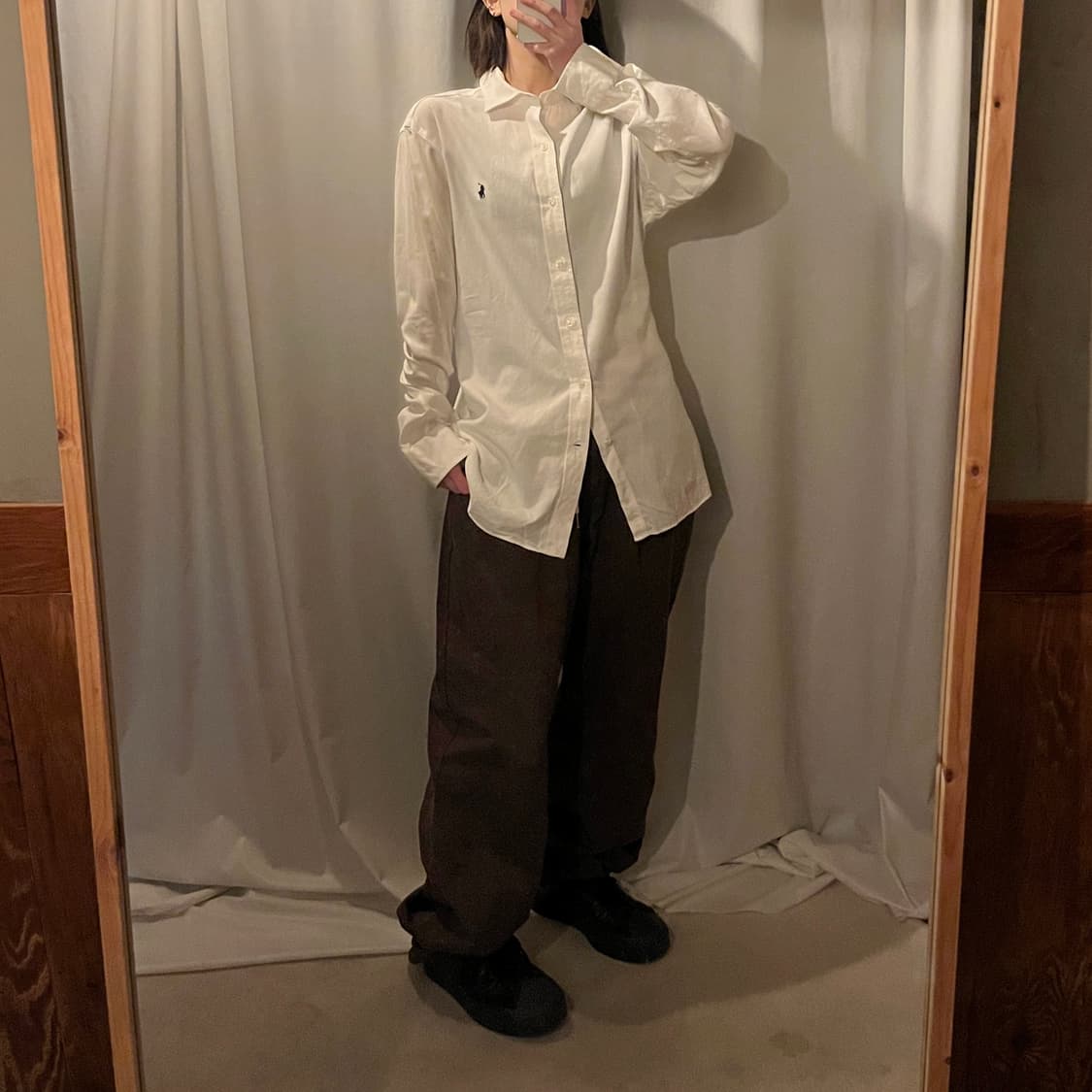 폴로랄프로렌 화이트 셔츠 상품이미지3