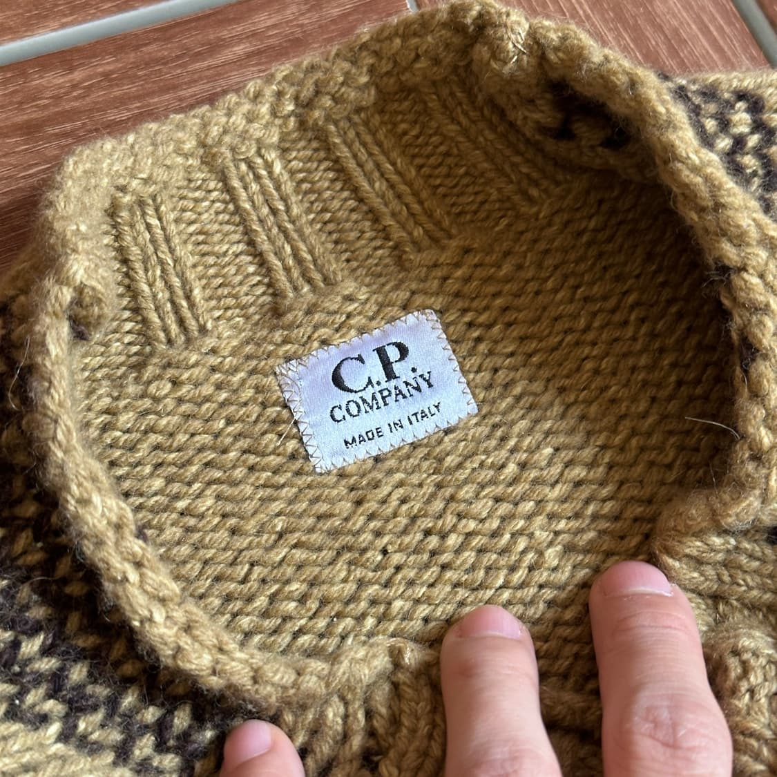 90’s C.p. Company mock neck knit sweater 상품이미지7