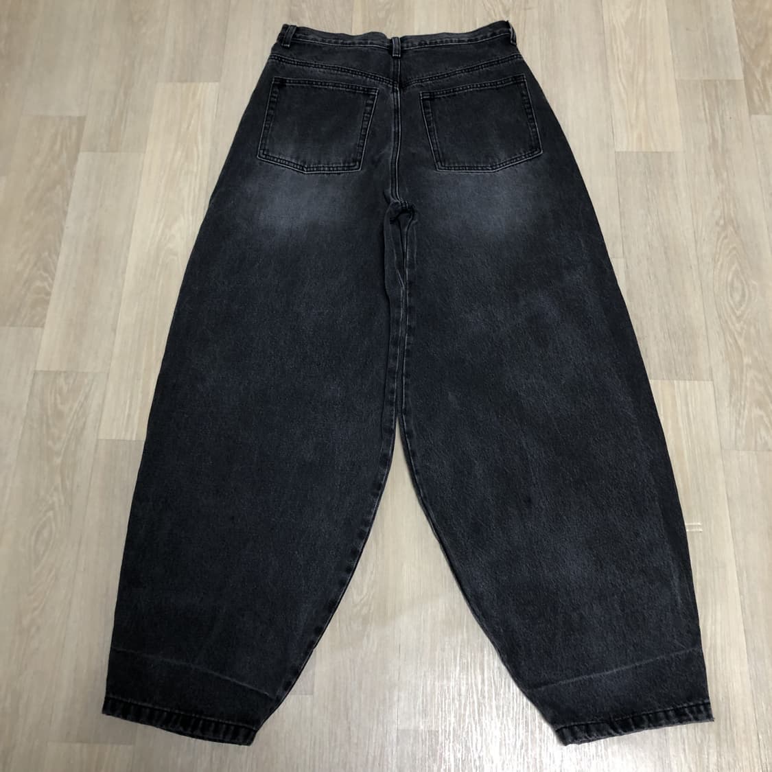 (L) 낫포너드 NOT4NERD 엑스트라 와이드 벌룬 팬츠 블랙  상품이미지8