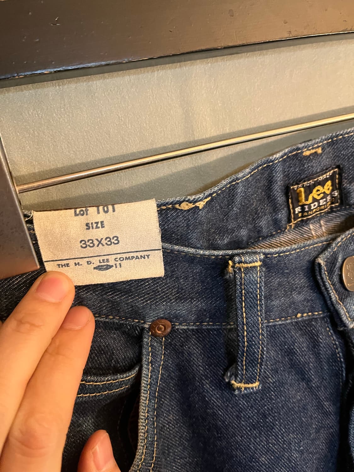 LEE 101B Lee Japan 복각판 상품이미지10