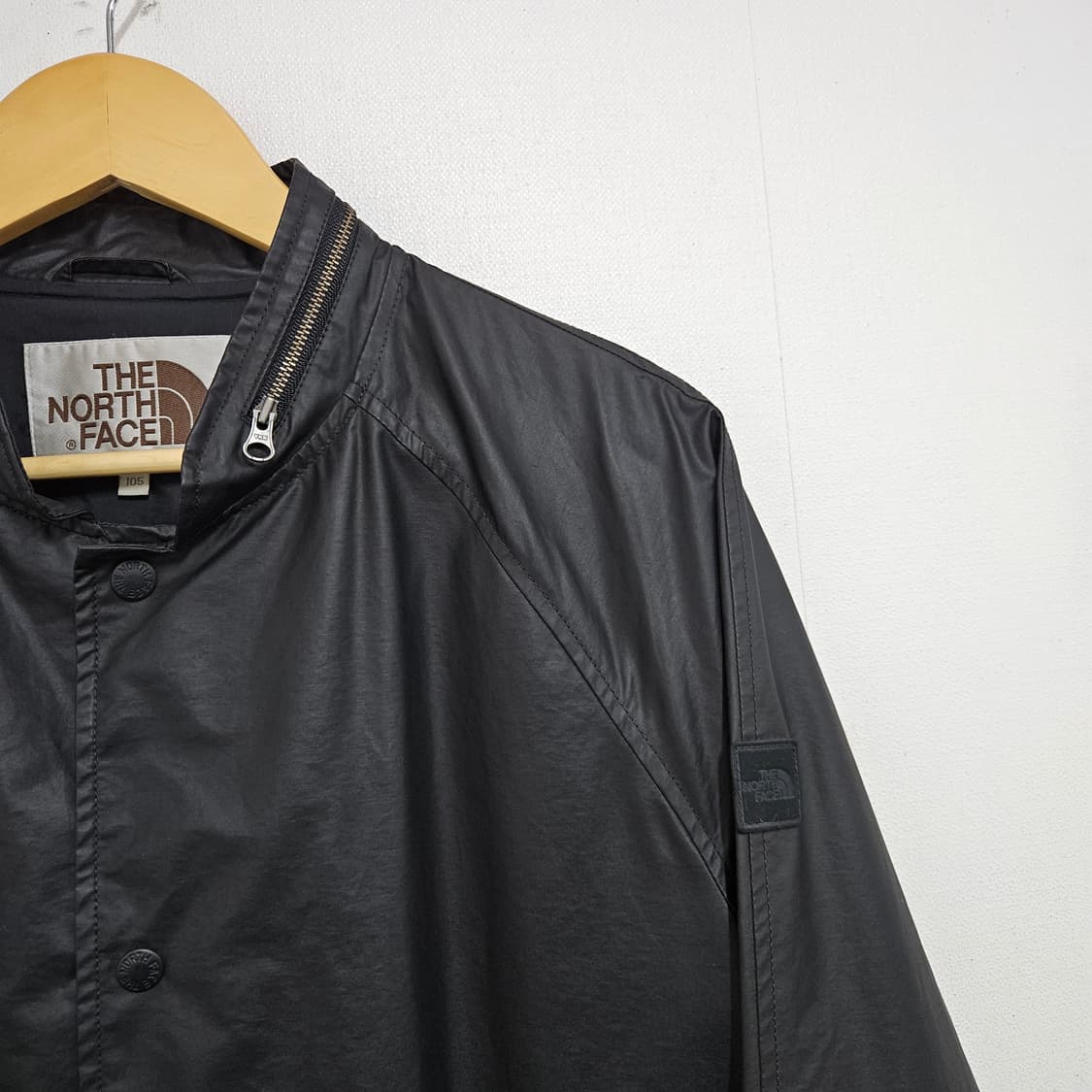 XL 105 노스페이스 빈티지 블루종 코팅자켓 상품이미지3