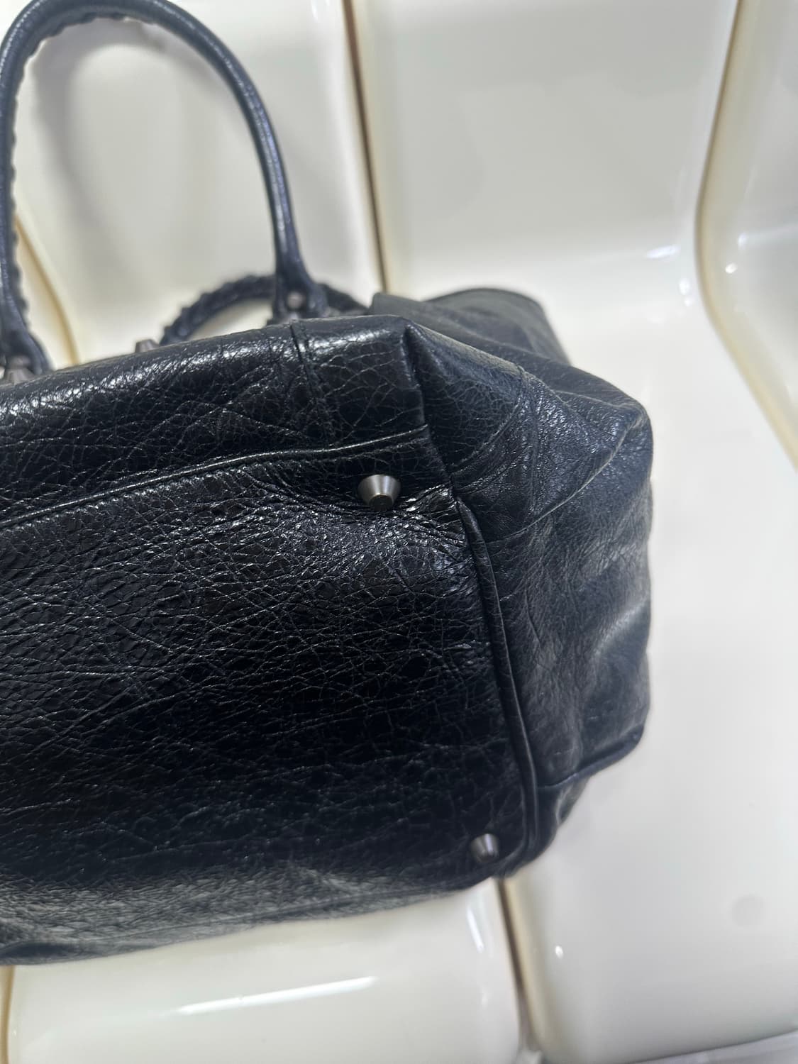 [A 정품] 발렌시아가 시티 모터백 선데이 상품이미지5