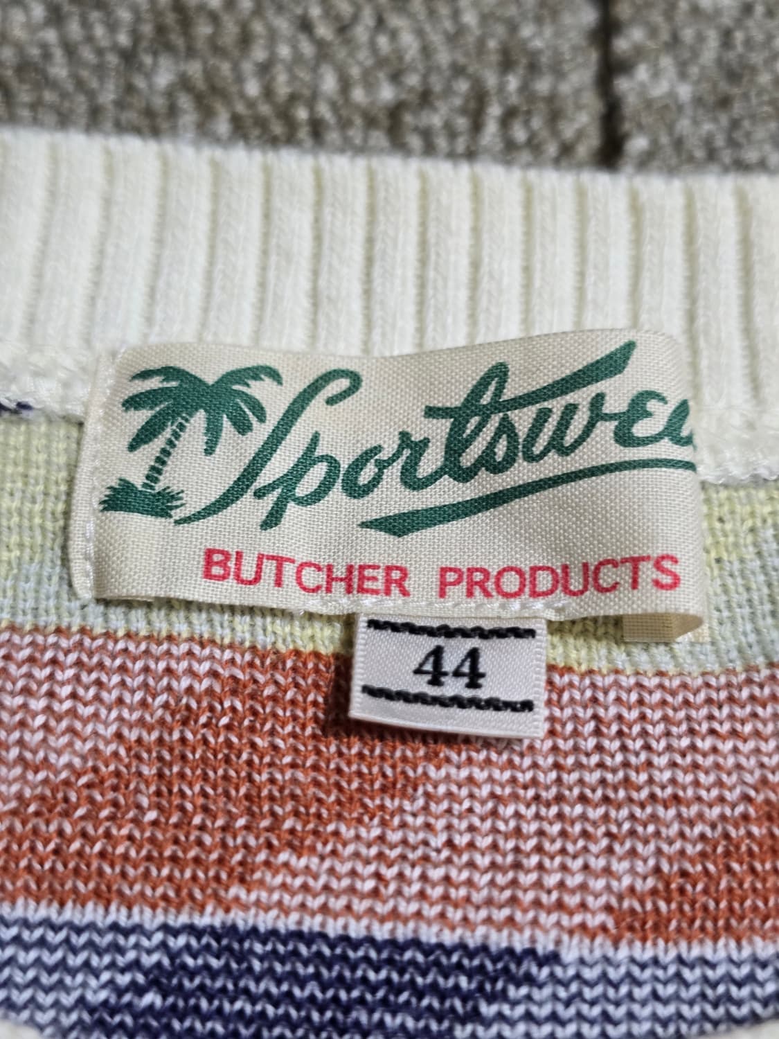 타임원클로딩 부처프로덕츠 패턴 서머니트 엣라코 엣라스트 니트44 상품이미지3