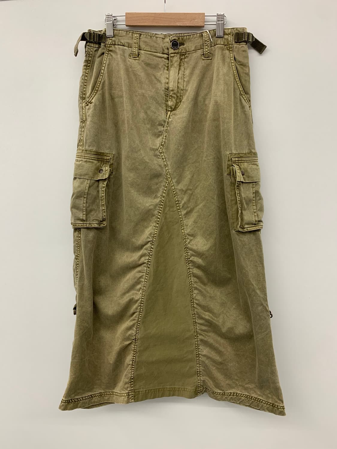 아비렉스 y2k 카고 롱스커트 상품이미지4