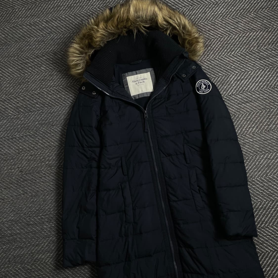 아베크롬비 우먼스 퍼 후드 롱 패딩 점퍼y 4517 상품이미지1