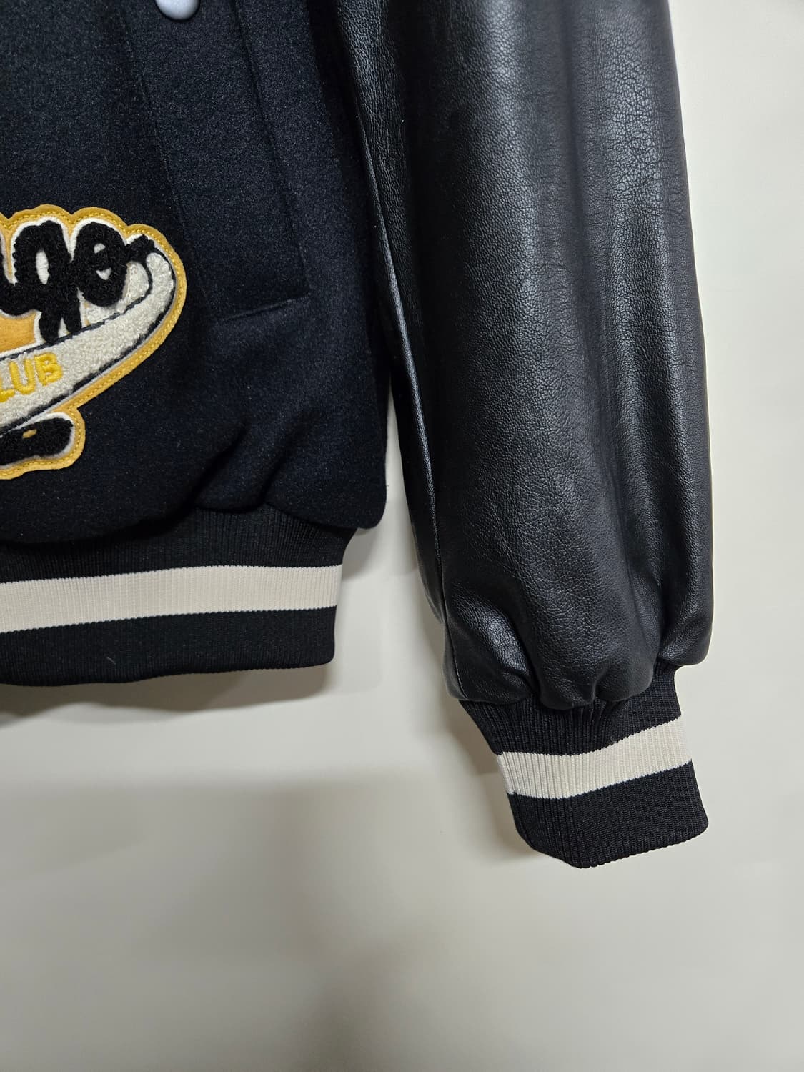 H&M 시카고 하키 레터맨 야구 점퍼 L 상품이미지4