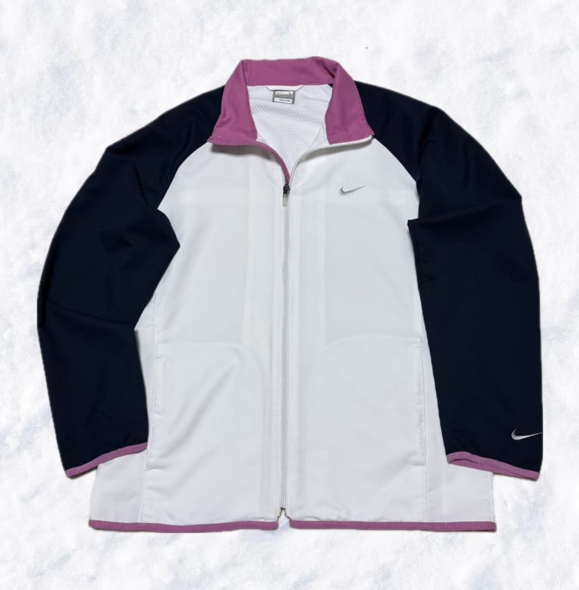 나이키 일본 나그랑 화이트 네이비 바람막이 상품이미지1