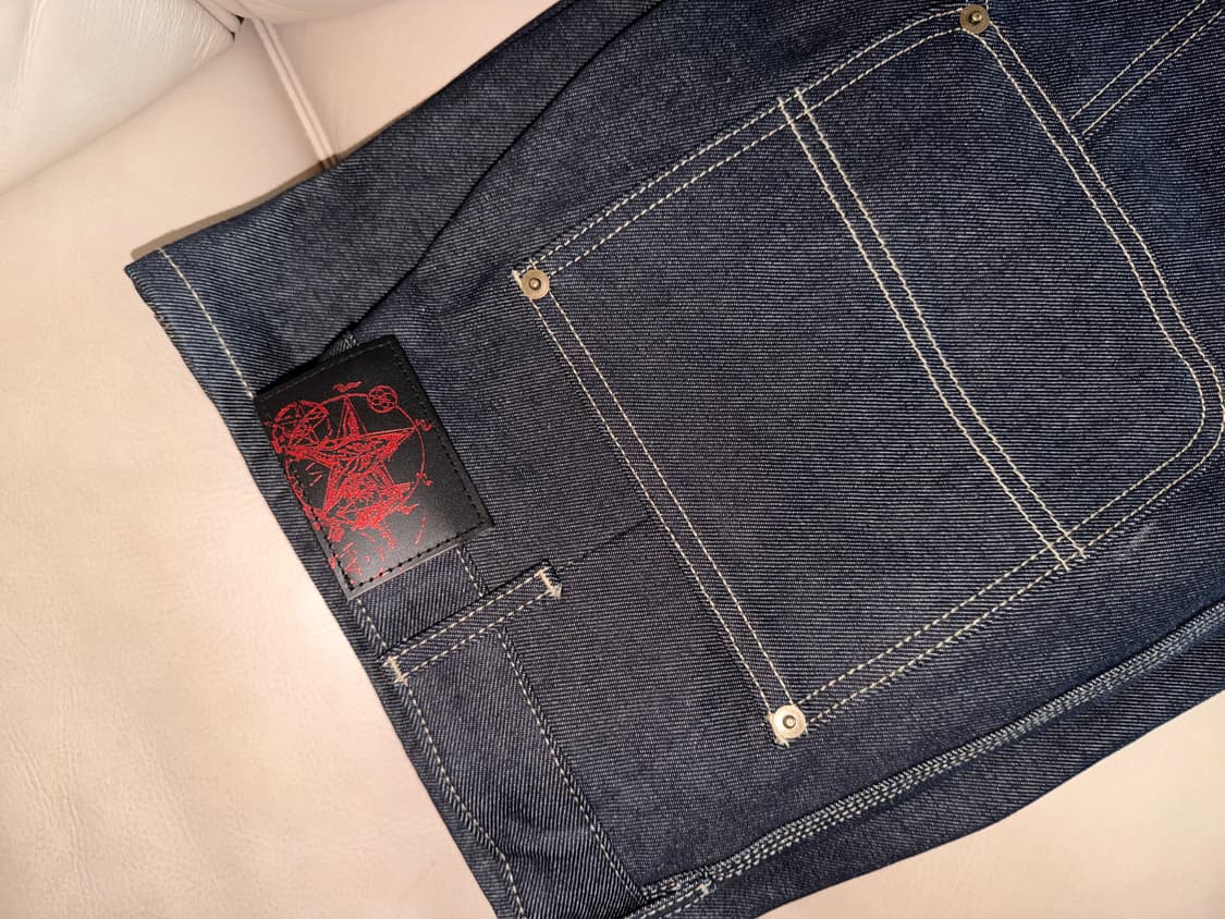 에모스탠스클럽 재패니즈 카펜터 와이드 배기진 1사이즈 상품이미지3