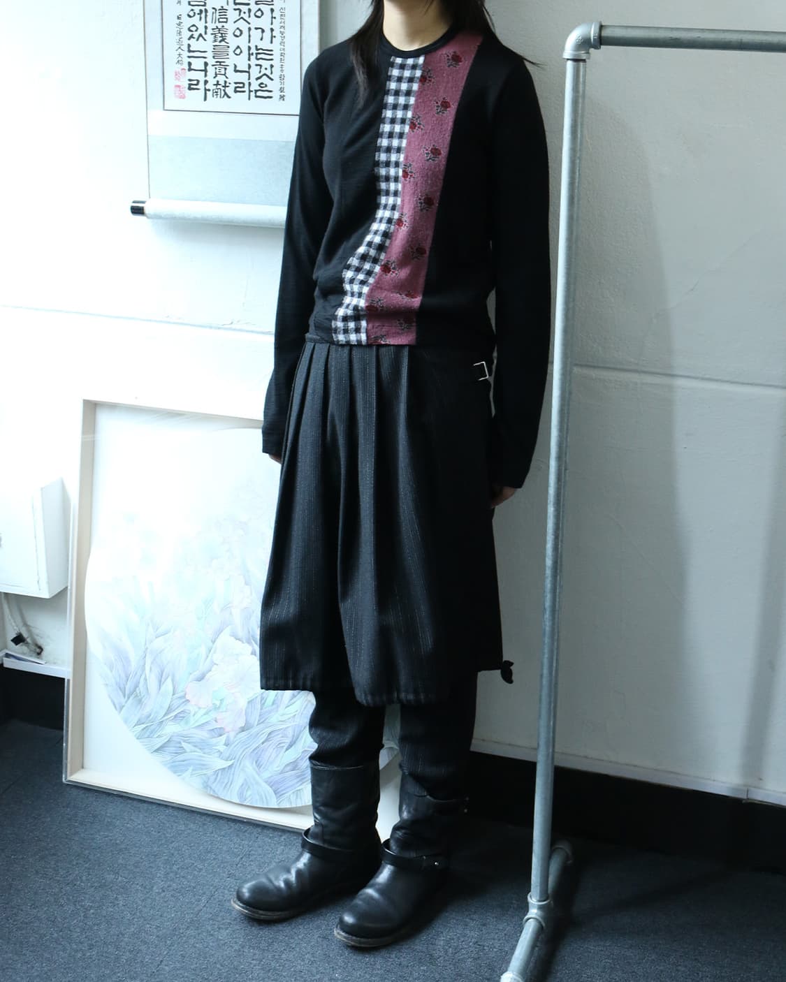 꼼데가르송 로브 드 샹브르 스커트 팬츠 상품이미지1