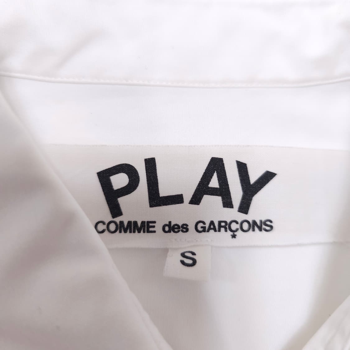 꼼데가르송 블랙와펜 셔츠 상품이미지3