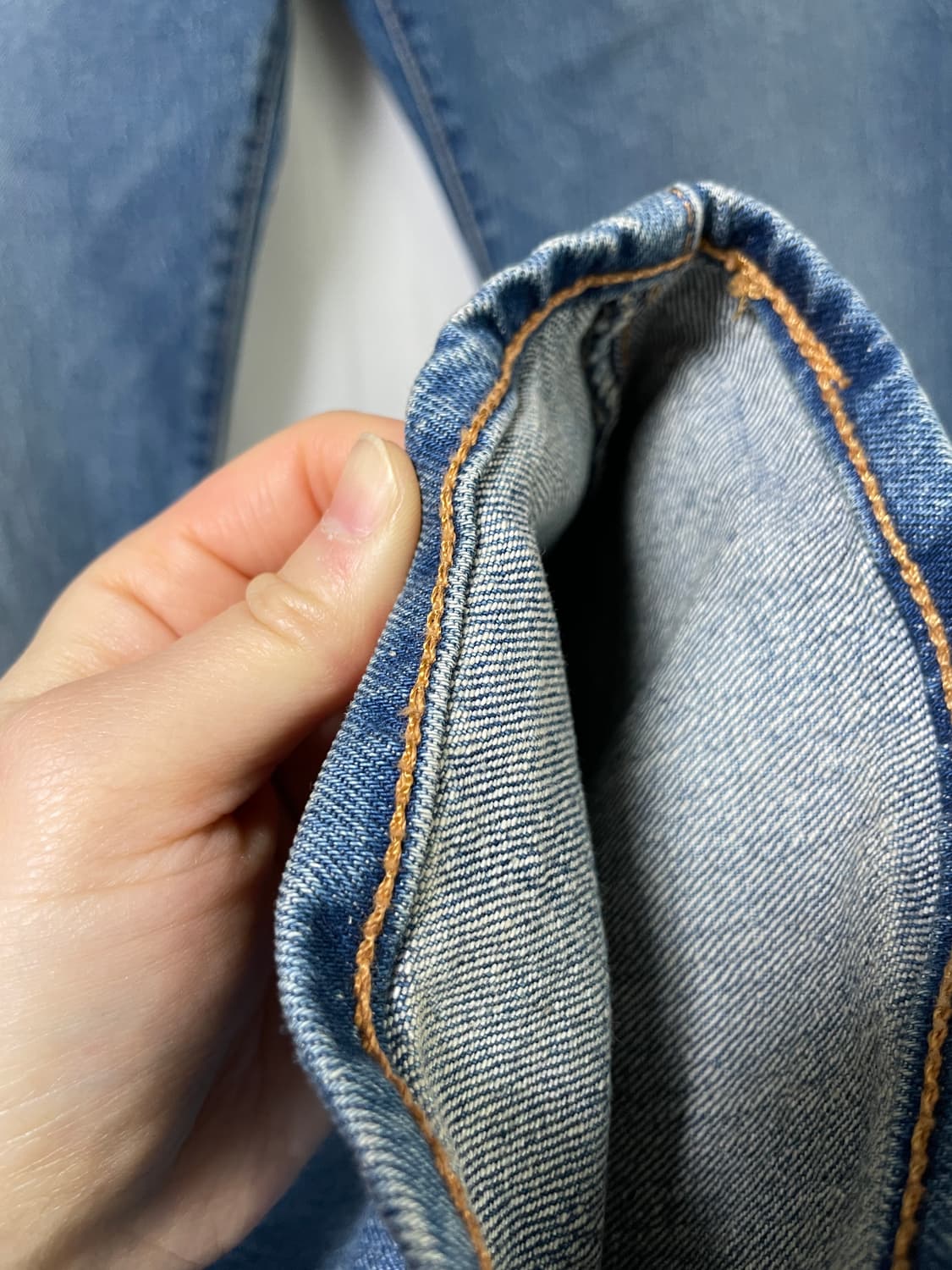 리바이스 프리미엄 502 빅E 가죽패치 신축성 테이퍼드핏 데님팬츠 32 상품이미지9