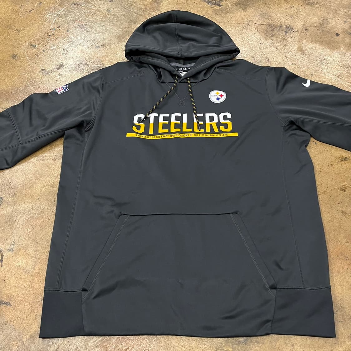 [ 정품/XL ] NFL 나이키 피츠버그 스틸러스 후드티 b8 상품이미지3