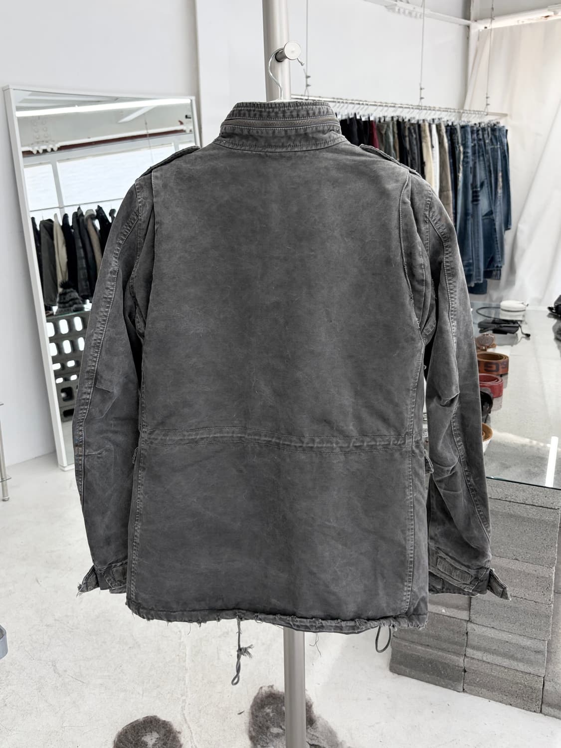 wjk 디스트레스드 m-65 필드 자켓 상품이미지4