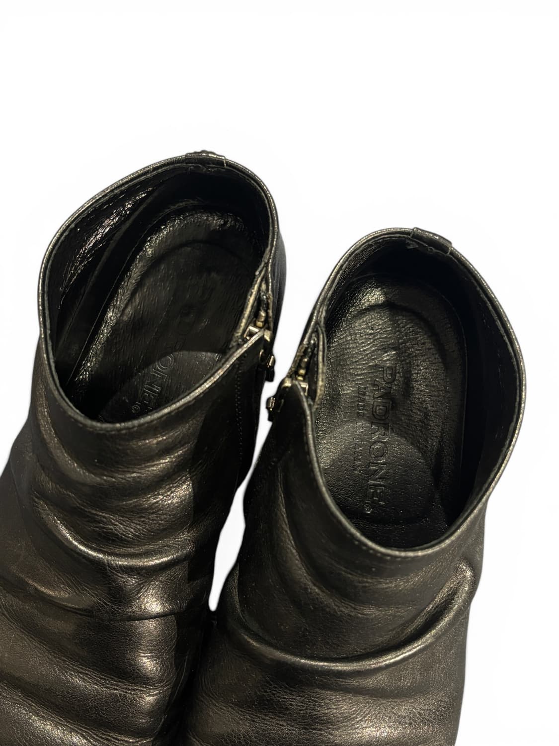 PADRONE Black Zip Boots Size 40 상품이미지4