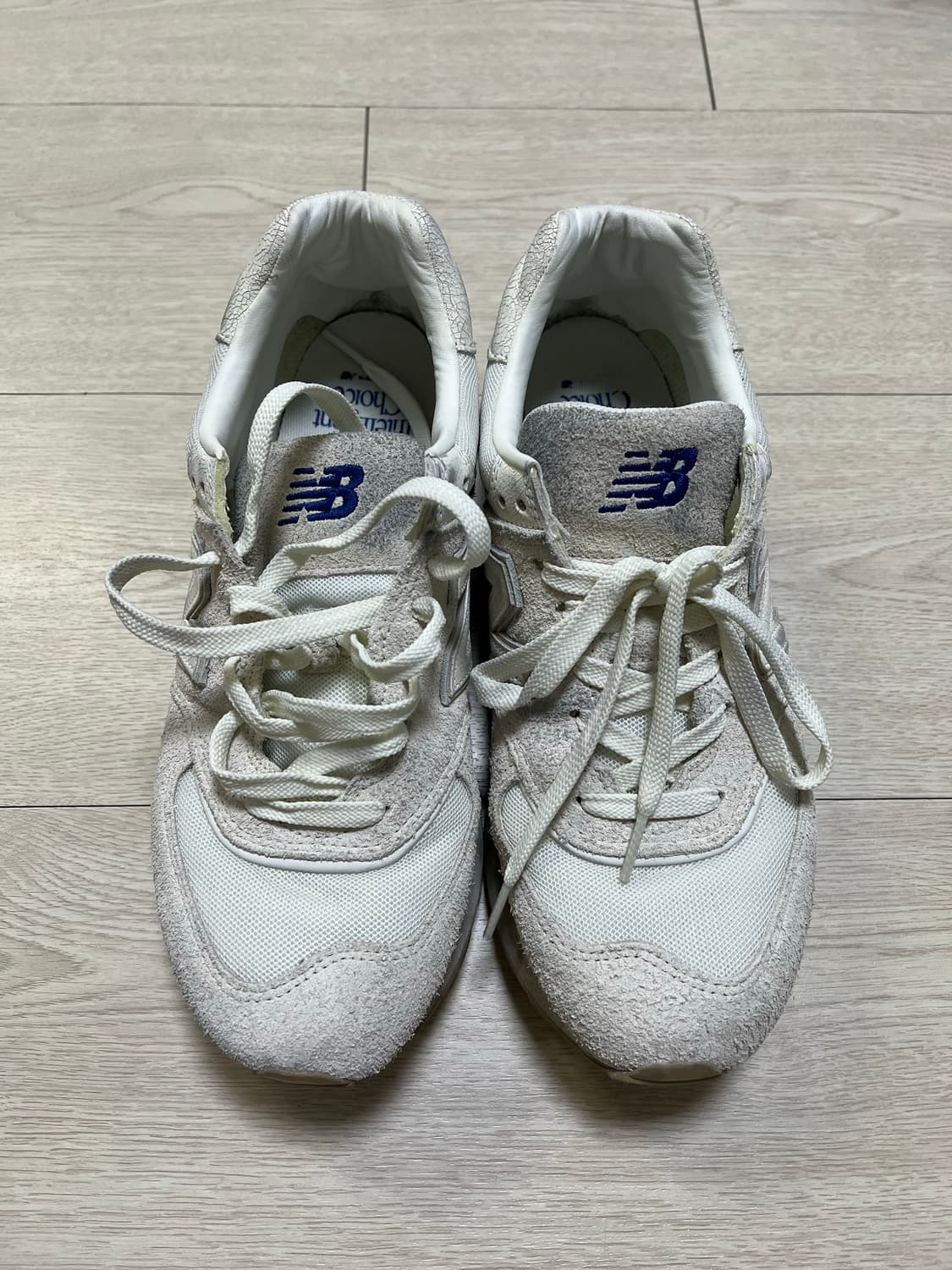 뉴발란스 x 렉토 574 애쉬 크림 레거시 상품이미지3