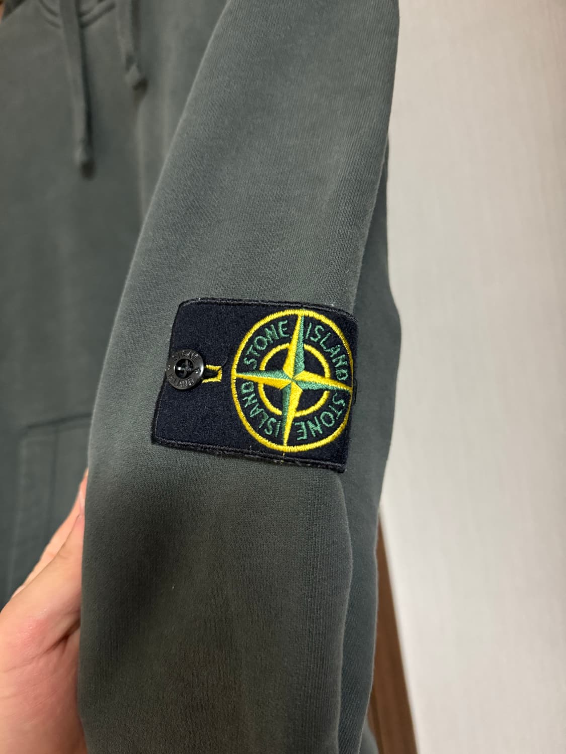 스톤아일랜드 후드티 L 100 그레이 상품이미지3