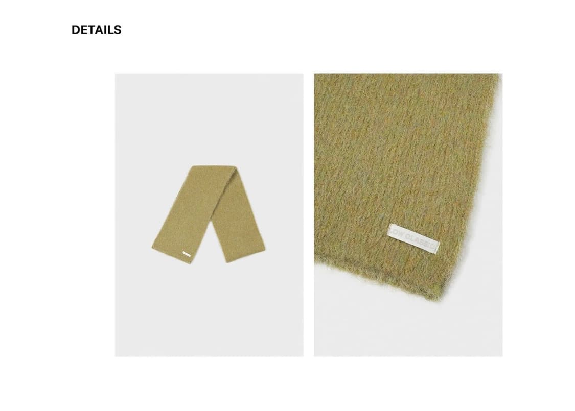 로우클래식 알파카 머플러 상품이미지3