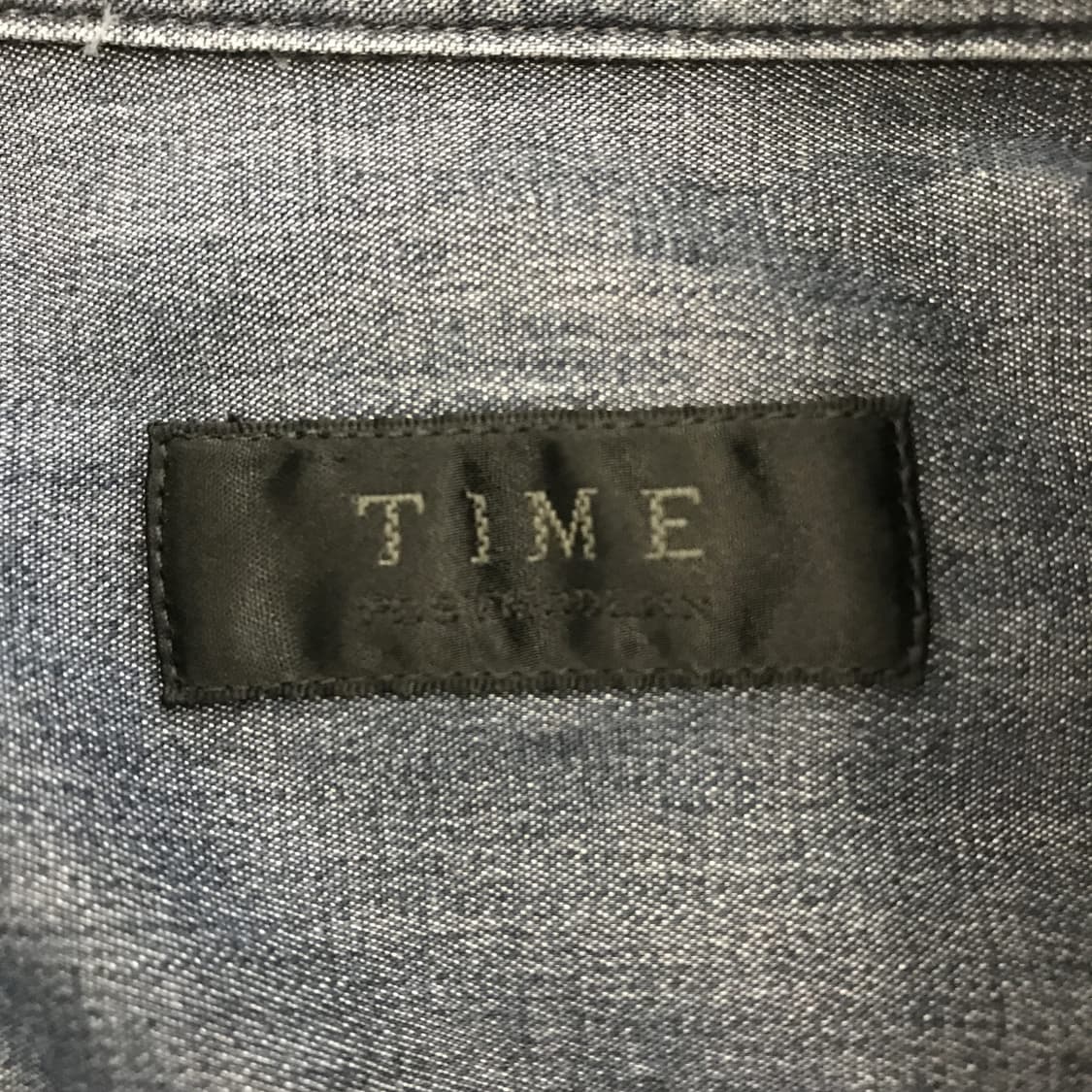 TIME 타임옴므 데님셔츠 [100사이즈] 상품이미지5