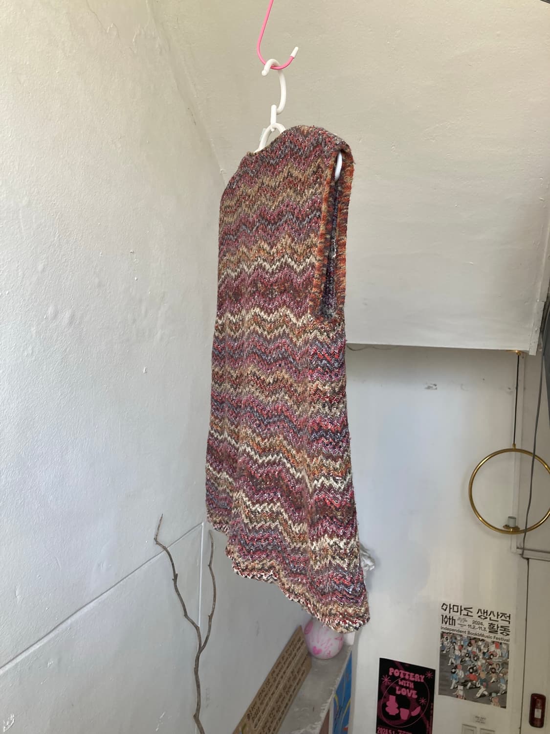 지그재그 울 베스트 made in ITALY 상품이미지5