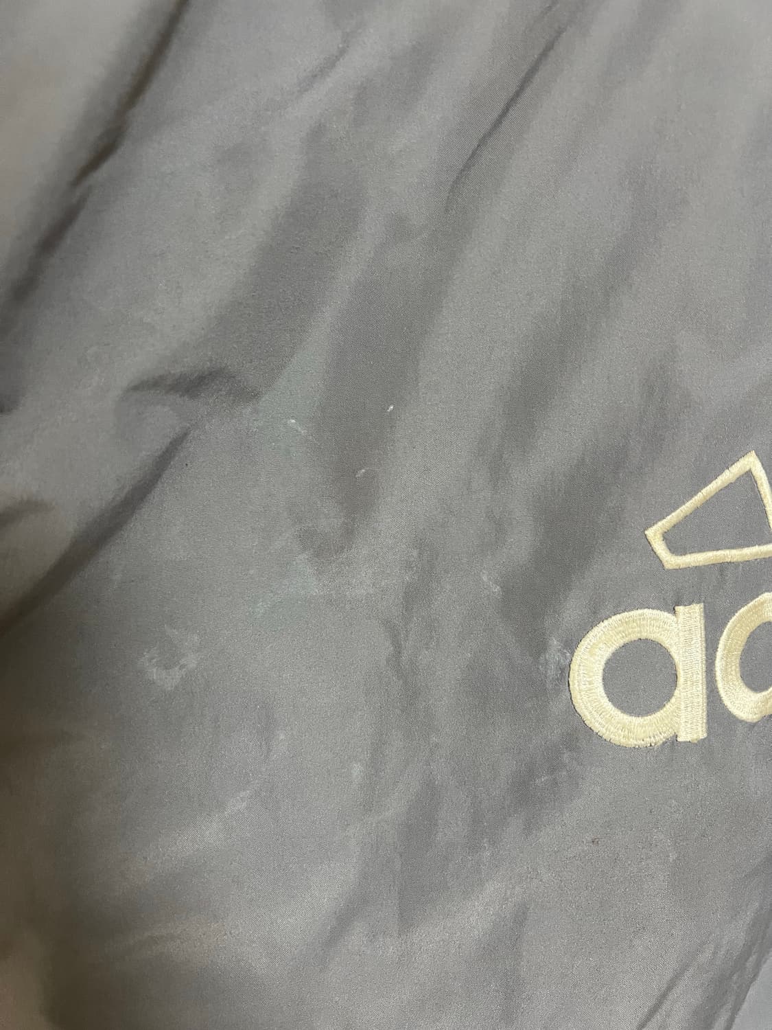 90s 올드스쿨 아디다스 빈티지 누빔 점퍼 바람막이 자켓 상품이미지7