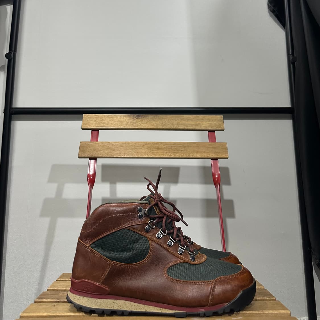 UK7.5) Danner 대너 부츠 남성 남자 하이킹 부츠 재그 브라운 상품이미지1