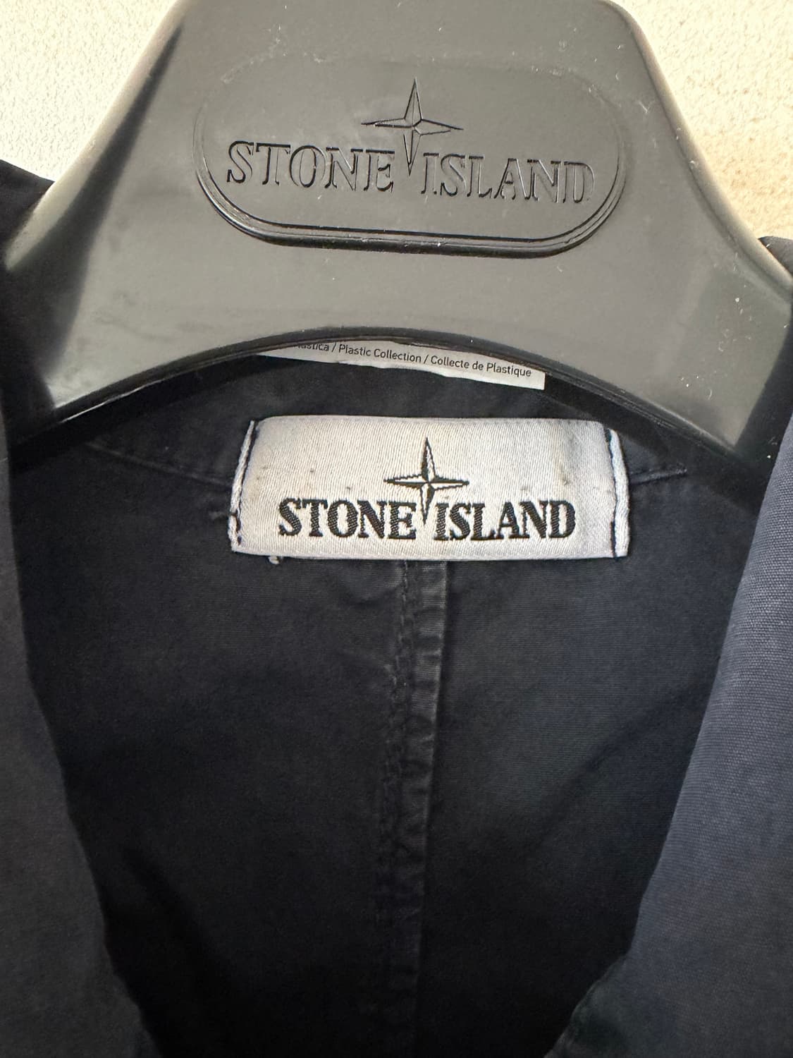 스톤아일랜드 올드이펙트 오버셔츠 네이비 상품이미지5