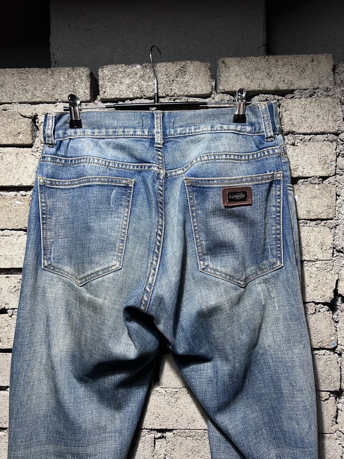 00‘s 돌체앤가바나 디스트레스드 워싱 데님 상품이미지10