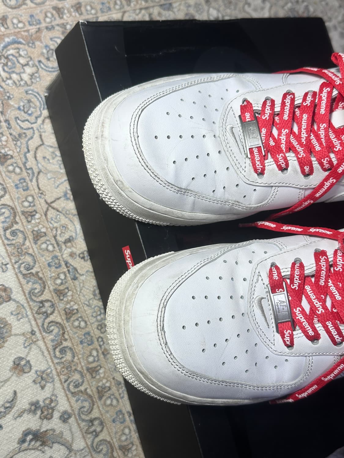 나이키 슈프림 에어포스 275 화이트 상품이미지3