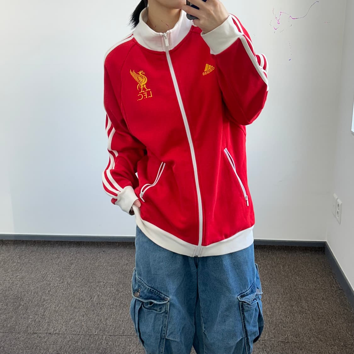 Adidas 아디다스 리버풀 레드 코튼 져지  상품이미지2