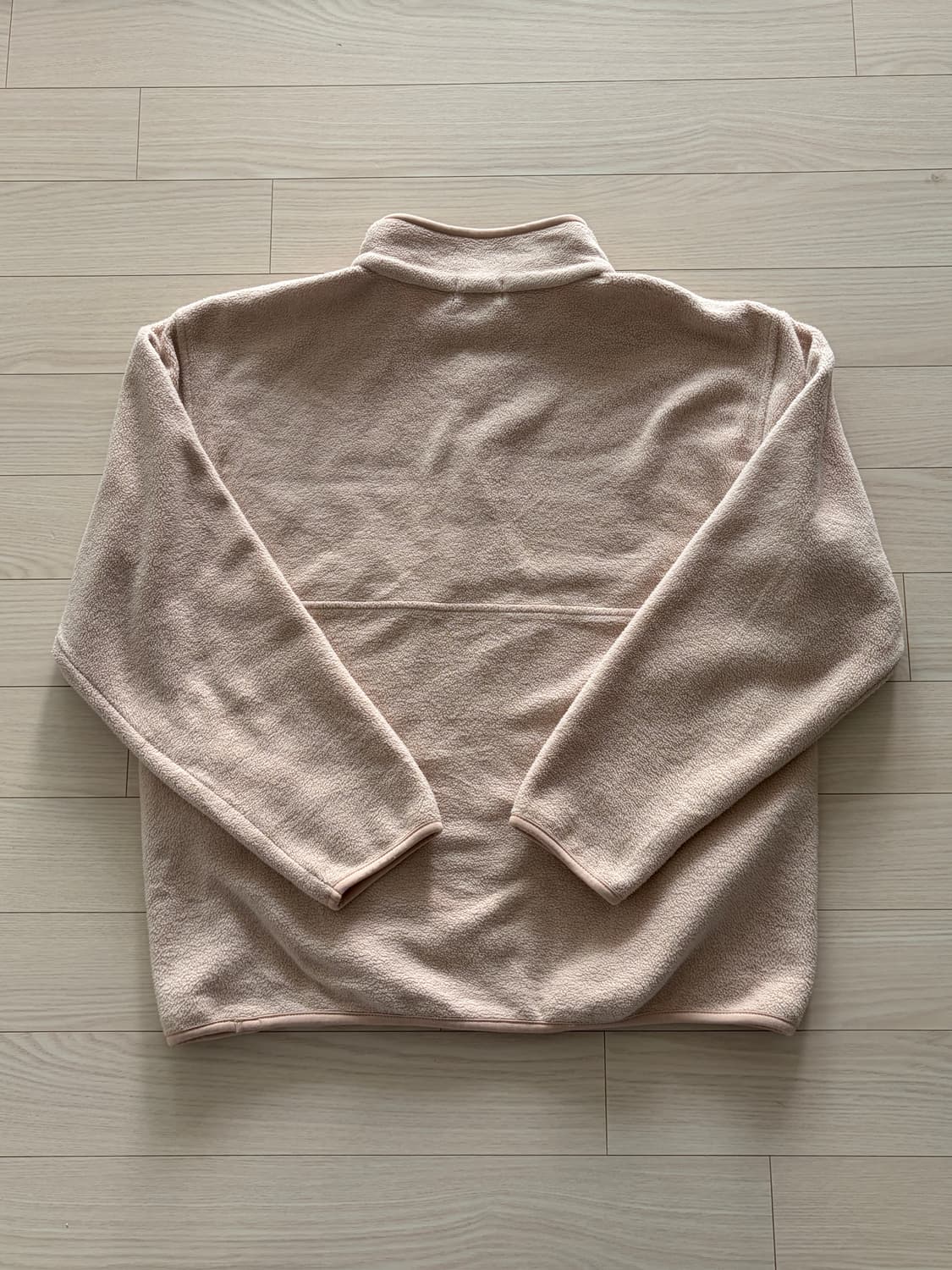 90s 올드 유니클로 신칠라 후리스 베이지 L (103) 상품이미지2