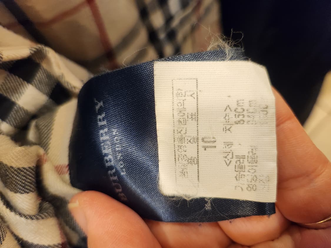 버버리 런던 네이비 트렌치코트 상품이미지9