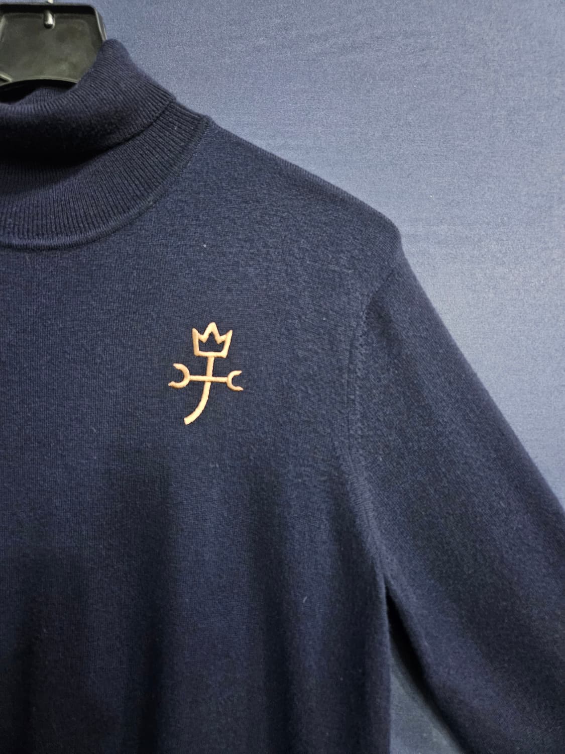 까스텔바작 네이비컬러 남성 110 골프 터틀넥  상품이미지4