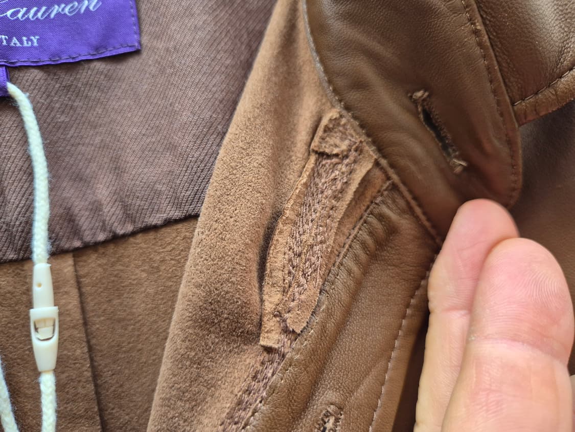 Ralph Luren purple label lambskin shirt 상품이미지8