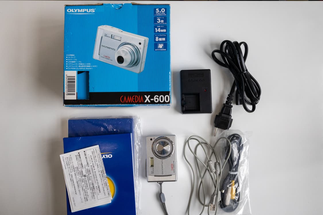 Olympus Camedia X-600 / 빈티지 디지털 카메라 상품이미지9