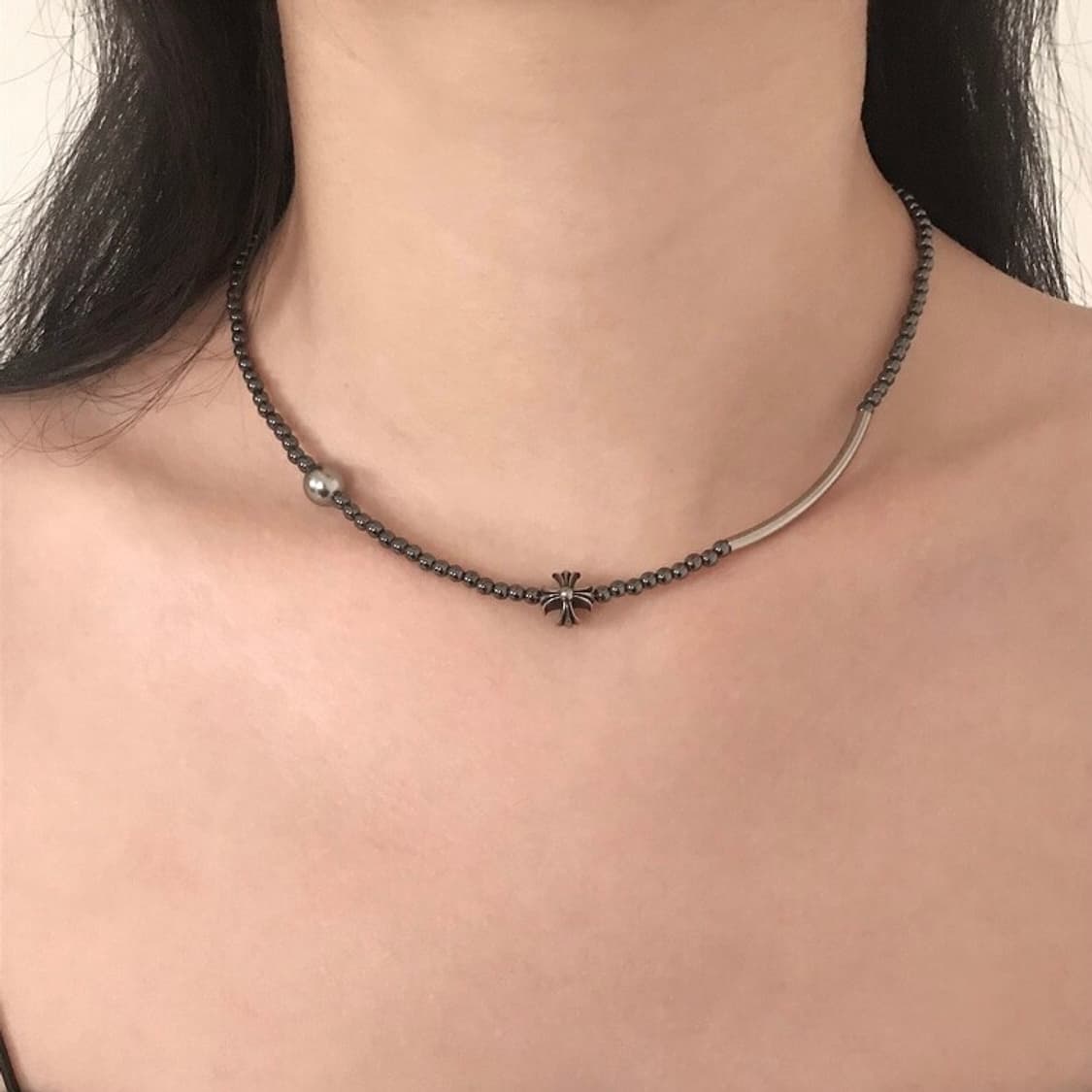 오퓨즈 미드나잇 초커 목걸이 상품이미지2