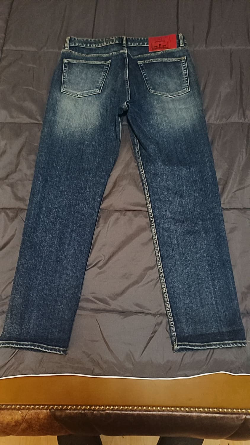 모드나인 약간스판청바지 실측31인치 기장99 상품이미지5