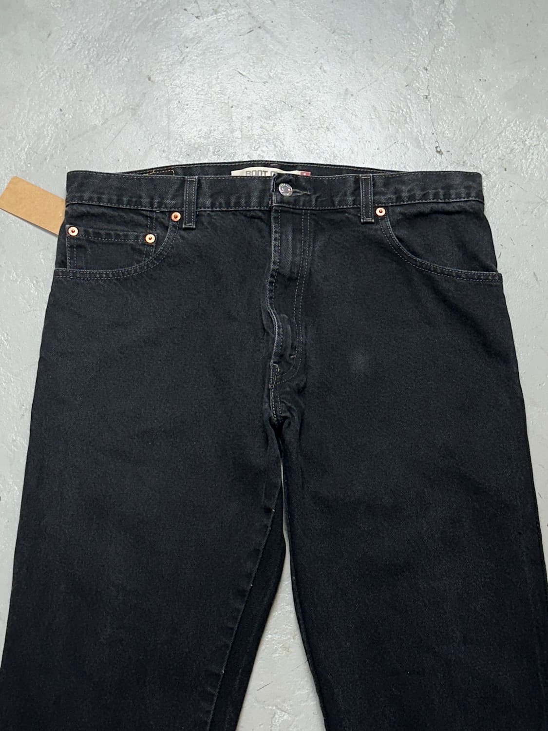 00’s 리바이스 517 블랙 부츠컷 플레어진 상품이미지5