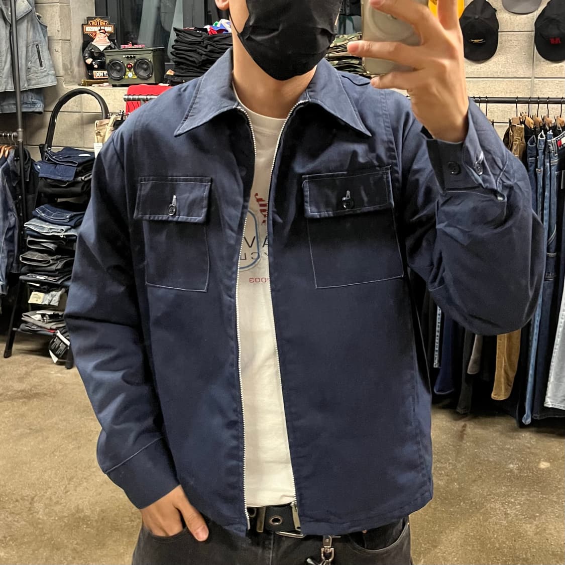 70s Sears 메카닉 워크 자켓 (105) 상품이미지6
