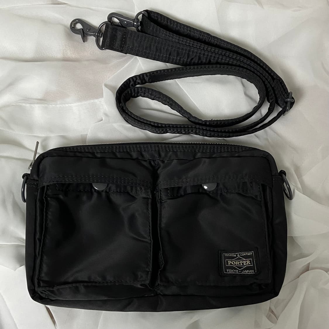미품)PORTER 포터 탱커 숄더백 XS 블랙 상품이미지1