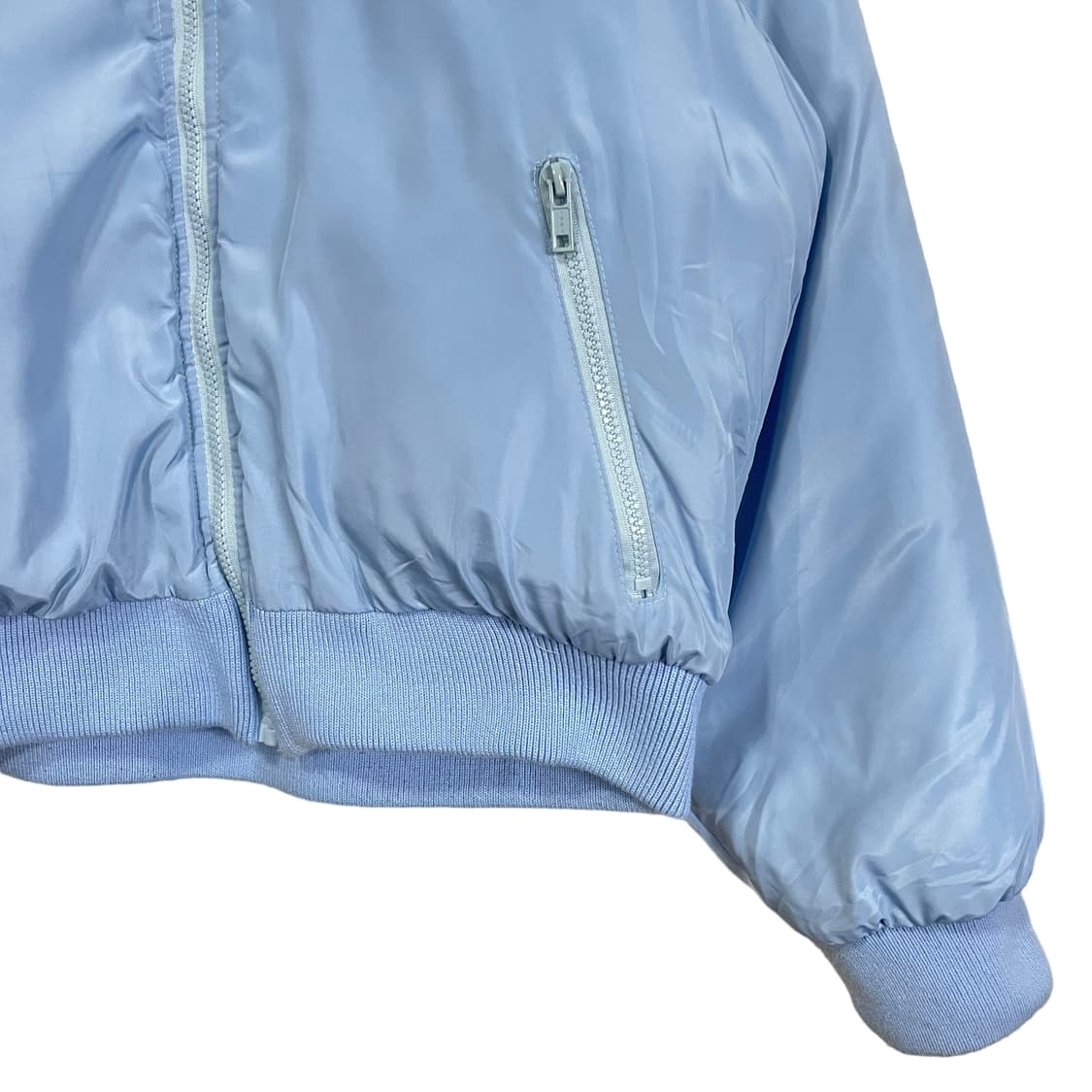 나이키 대장급 리버시블 흰색 하늘색 패딩 L 상품이미지10
