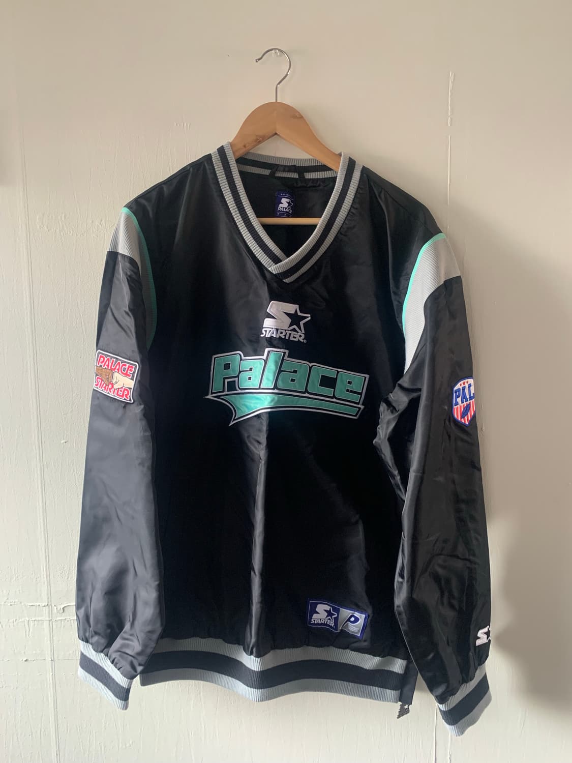 팔라스 스타터 웜업 풀오버 블랙 M 상품이미지1