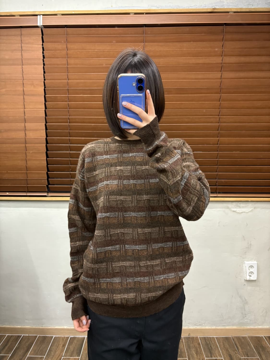 90s Tricots ST Pheal 케이블 울 니트 상품이미지1