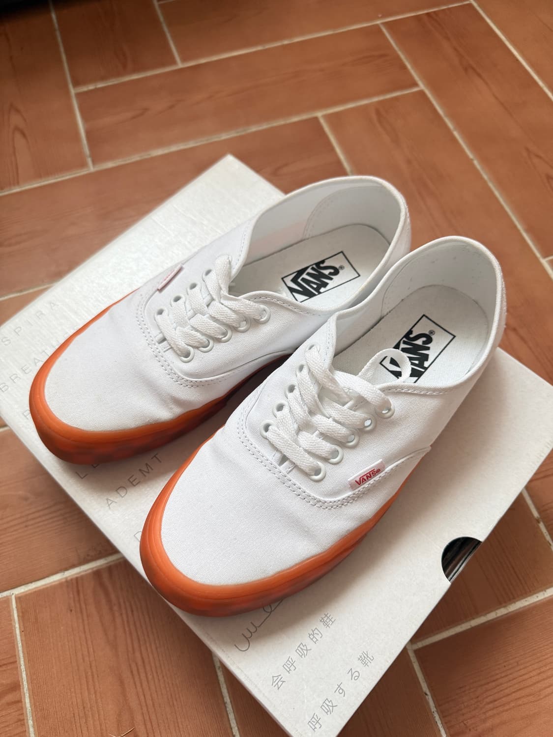 (250)반스 어센틱 화이트 트랜슬루센트 상품이미지2