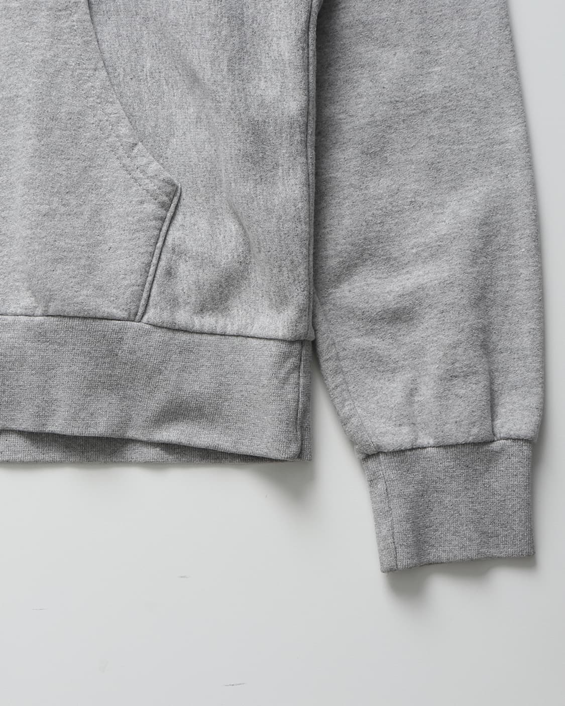 노아 NOAH Grey Logo Raglan Hoodie 상품이미지8