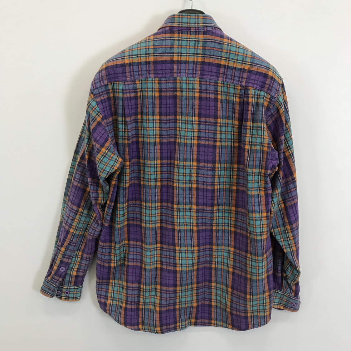 아디다스 90s 플란넬 체크셔츠 빈티지 [100] 상품이미지4