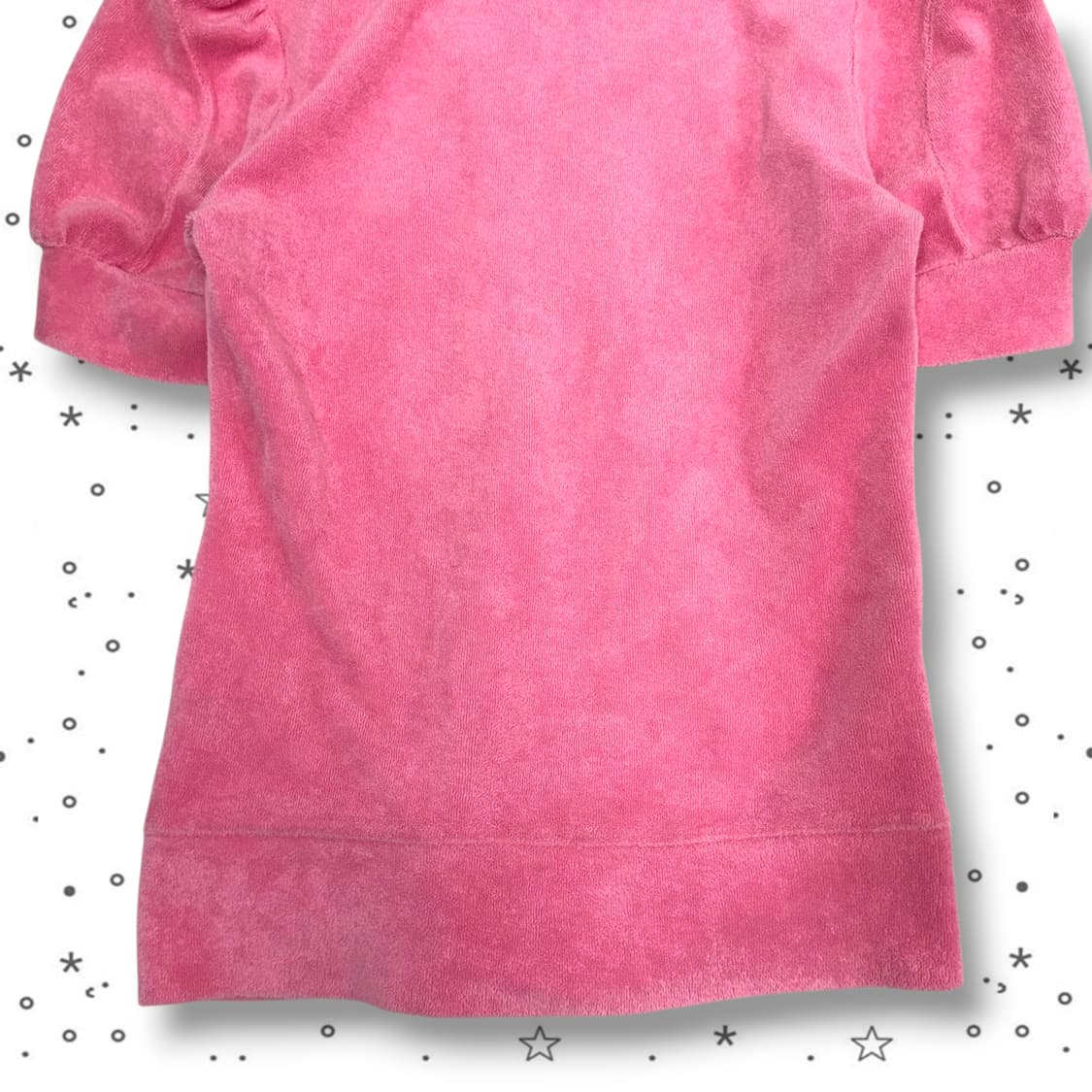 F Juicy Couture 쥬시 핑크 테리 반팔 후드집업 상품이미지7