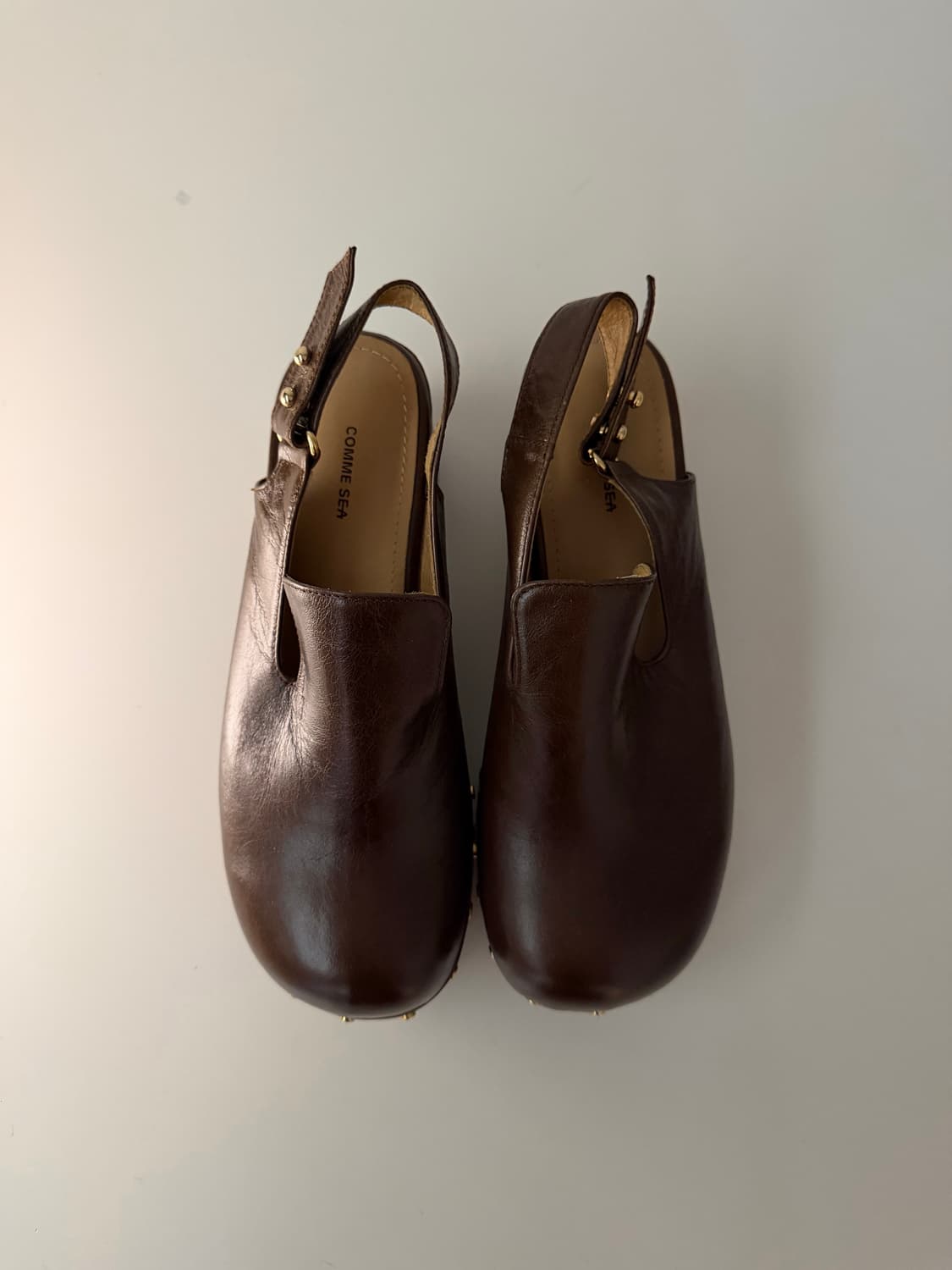 꼼시아 클로그 브라운 230 상품이미지5