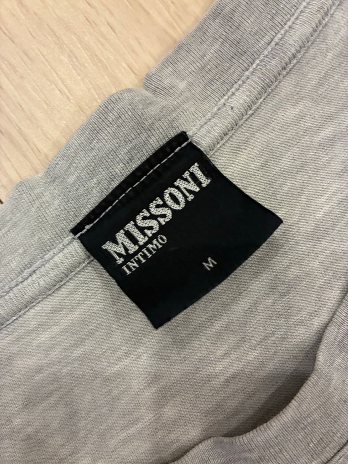 [정품] 미소니(Missoni) 로고 프린트 순면 셔츠 (55~66) 상품이미지2