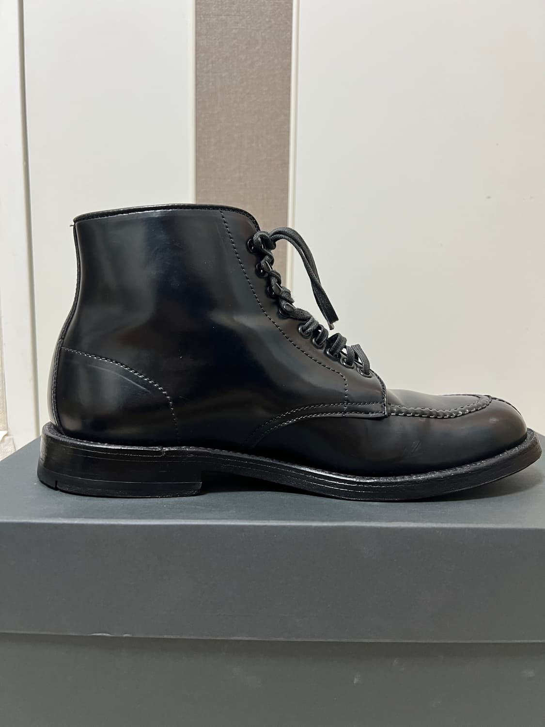 알든 탱커부츠 블랙 코도반 7.5e 상품이미지4