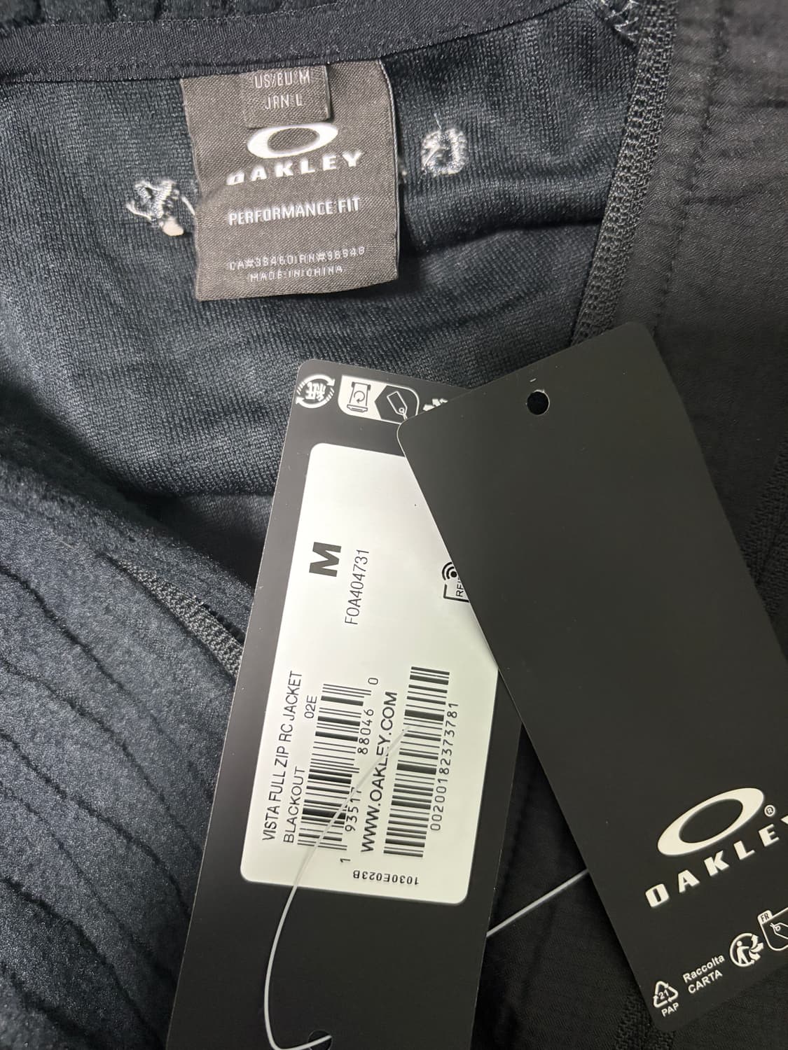 오클리 비스타 풀집업 후리스 M사이즈 상품이미지4